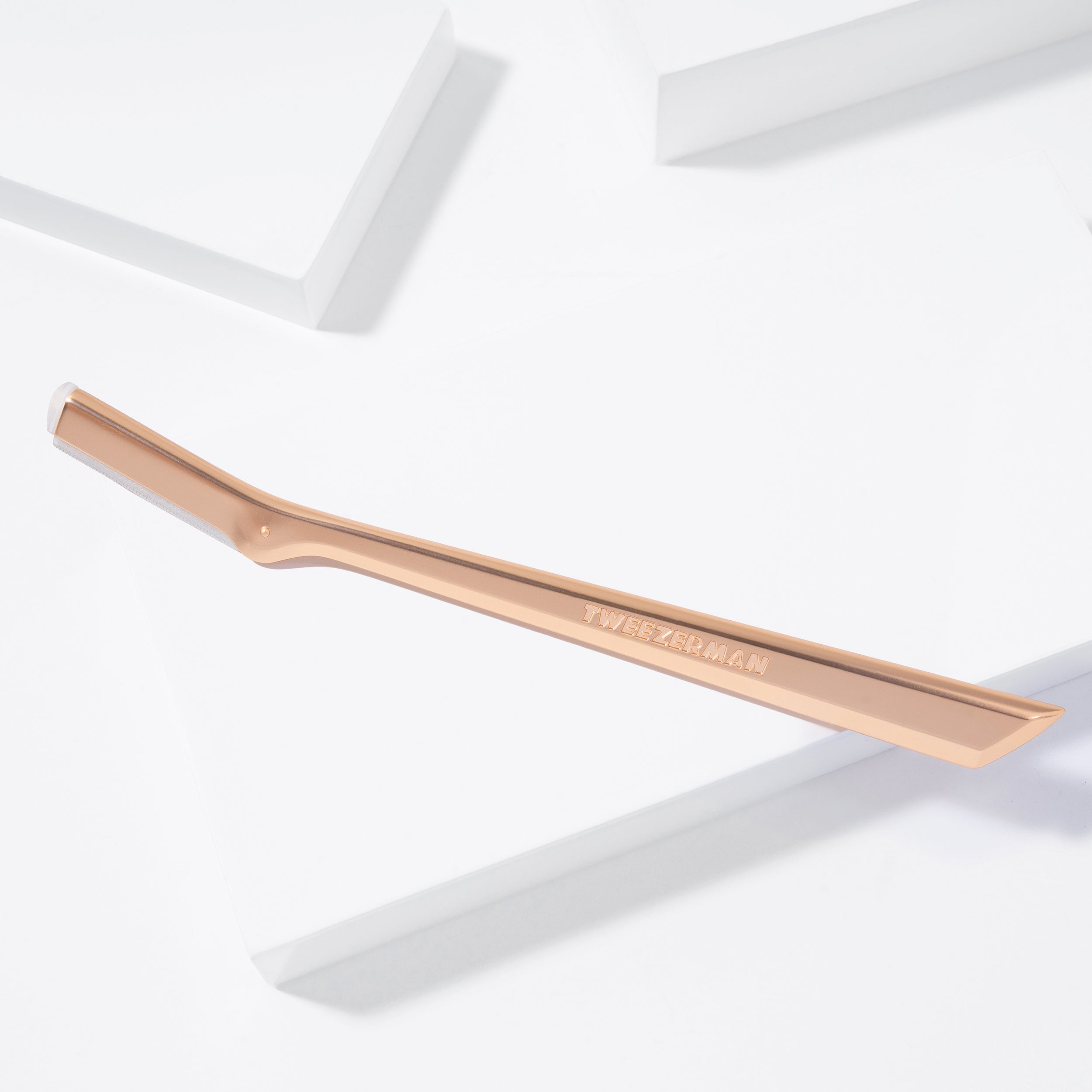 Tweezerman Facial Razor Rose Gold