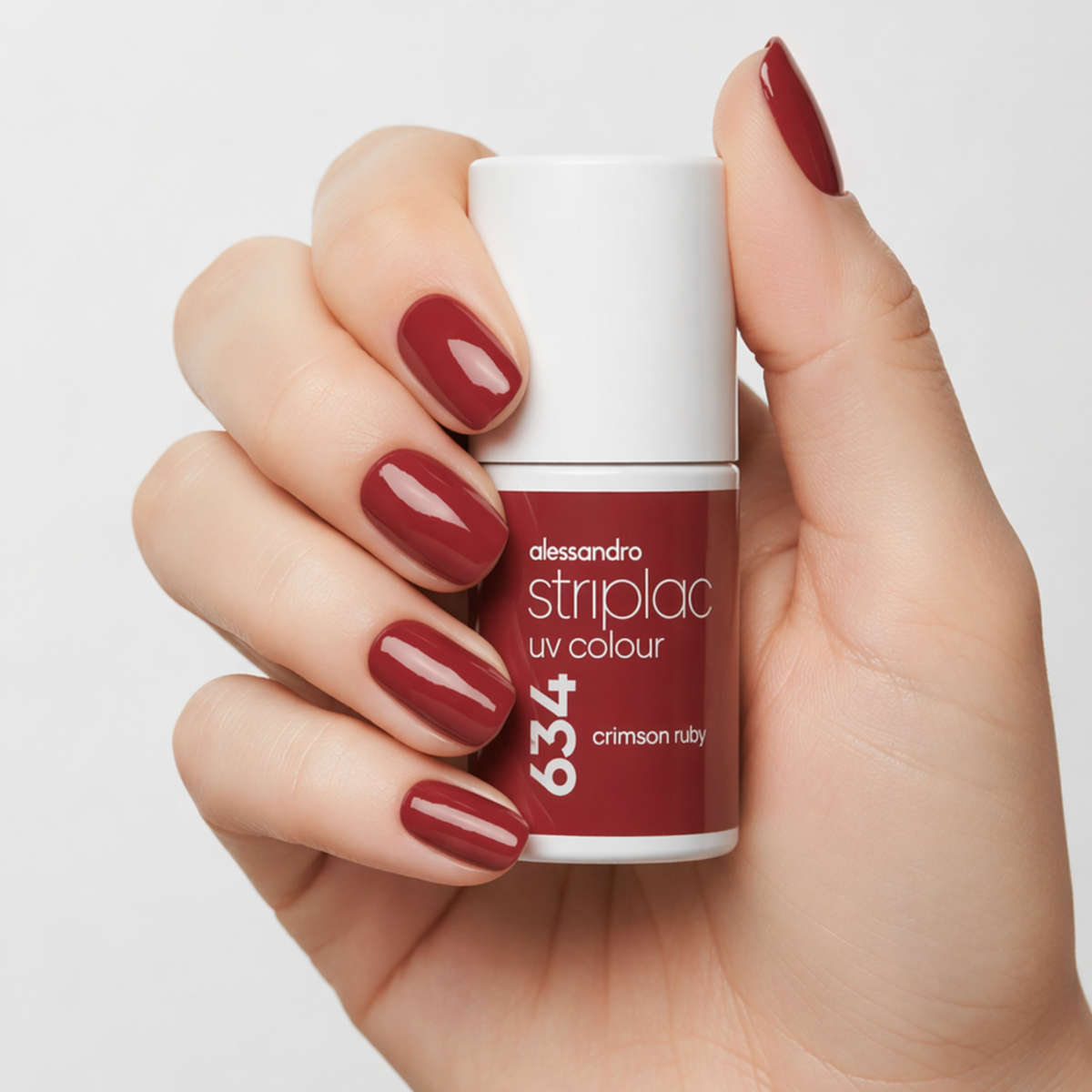 Alessandro Striplac UV Colour 634, Crimson Ruby
