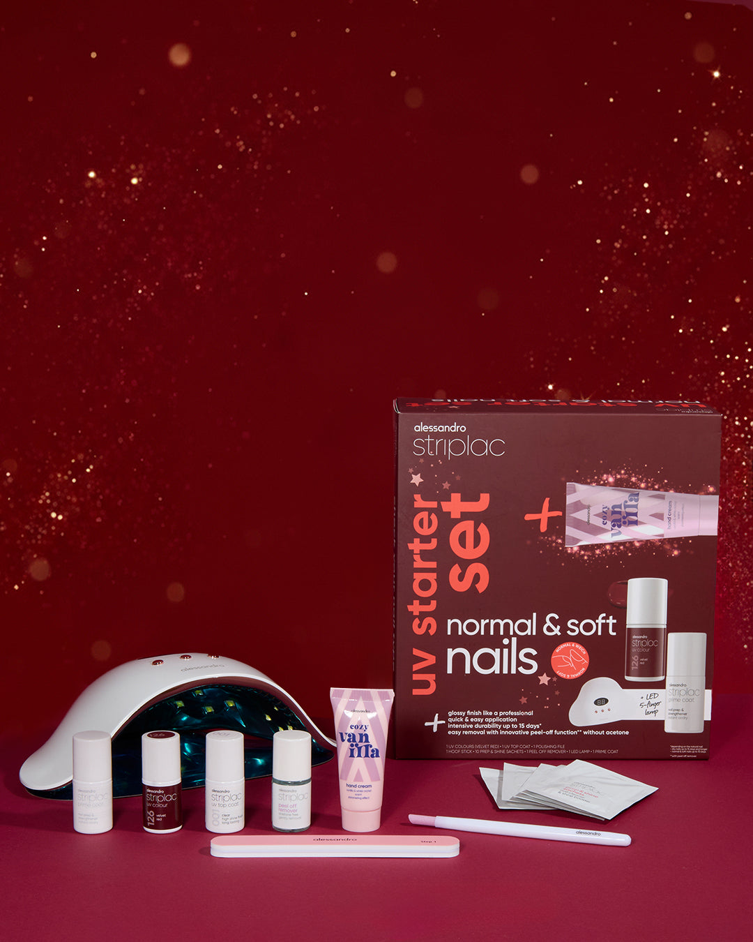 Alessandro Striplac UV Starter Set Xmas Normal & Soft