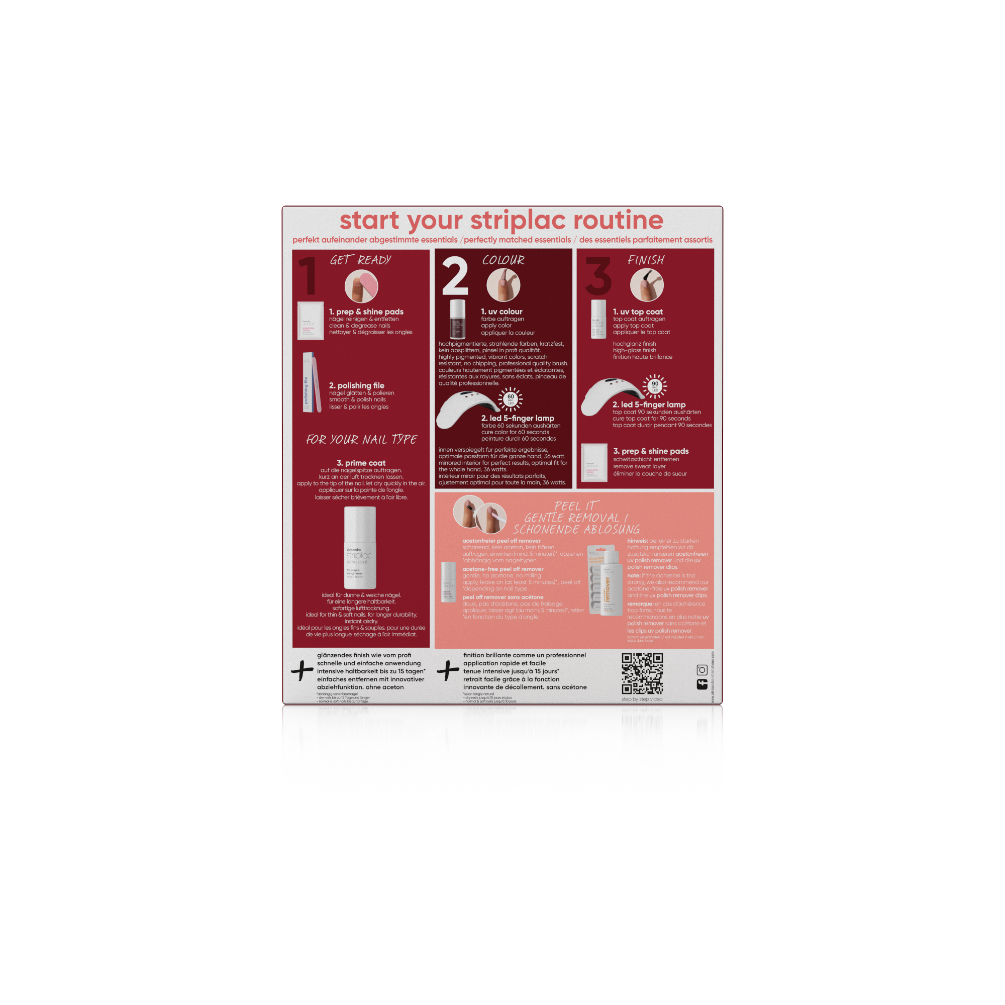Alessandro Striplac UV Starter Set Xmas Normal & Soft