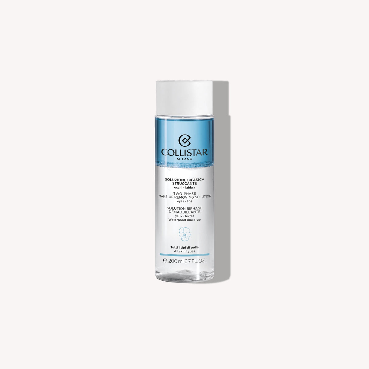 Collistar Two-Phase Make-Up Removing Solution 200 ml