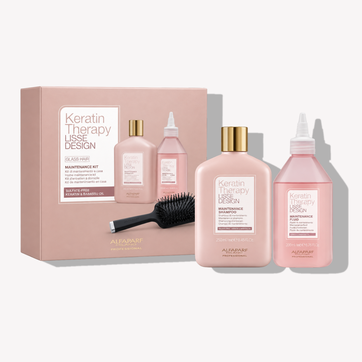 ALFAPARF Lisse Design KT Glass Hair Kit (Sham+lamellar)
