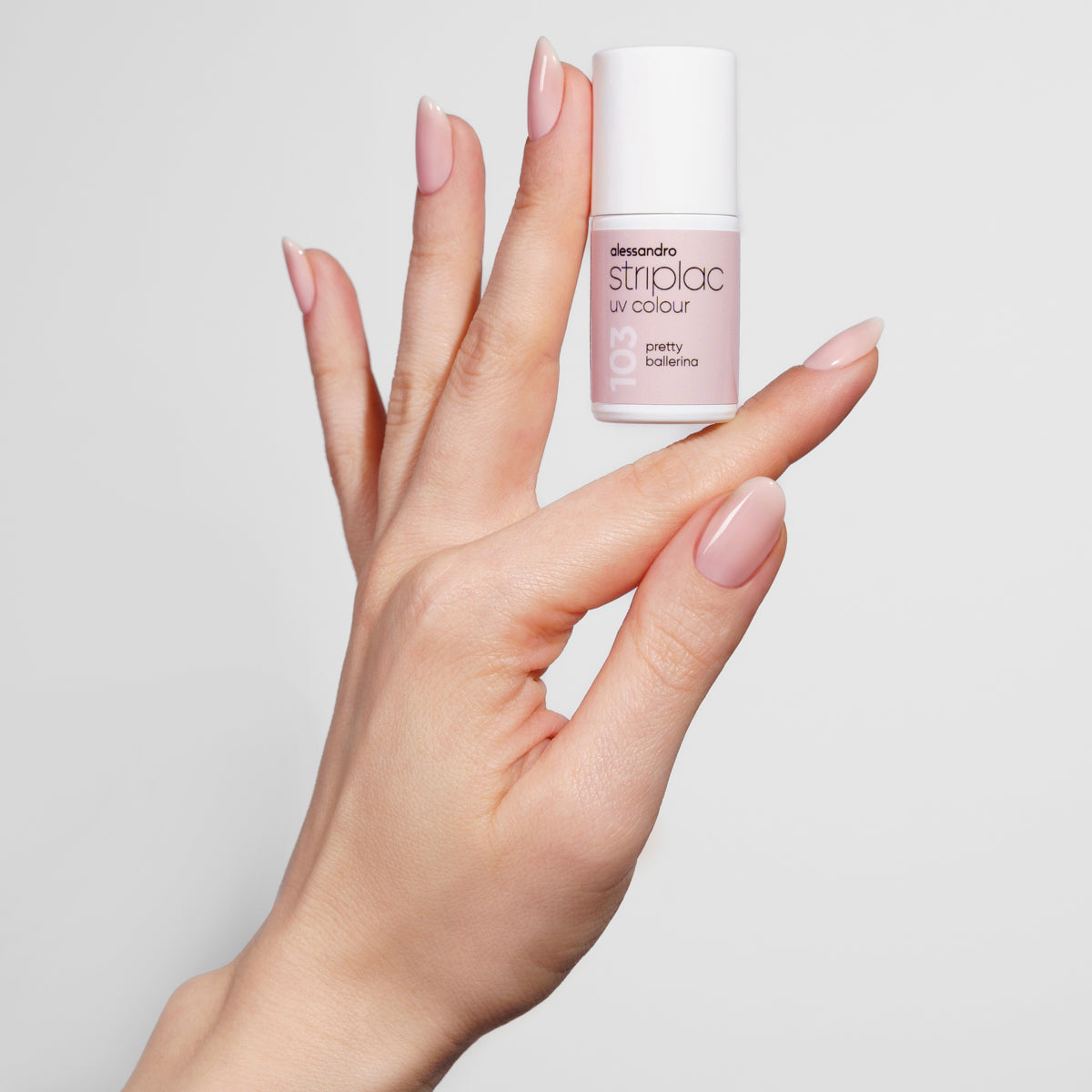 Alessandro Striplac UV Colour 105, Nude Elegance