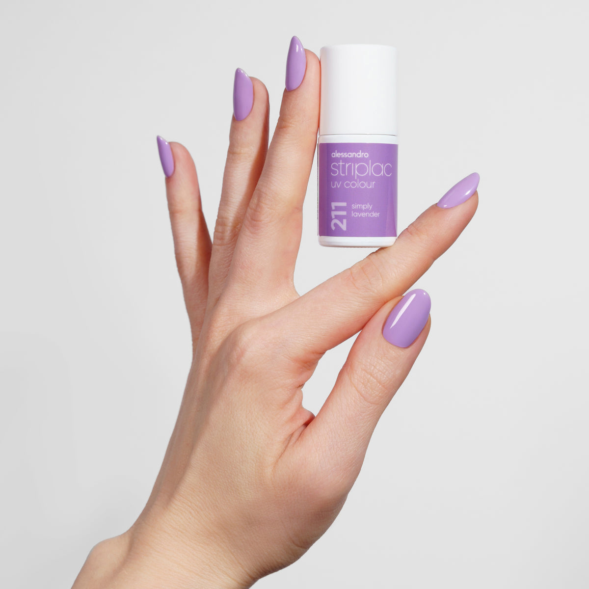 Alessandro Striplac UV Colour 211, Simply Lavender