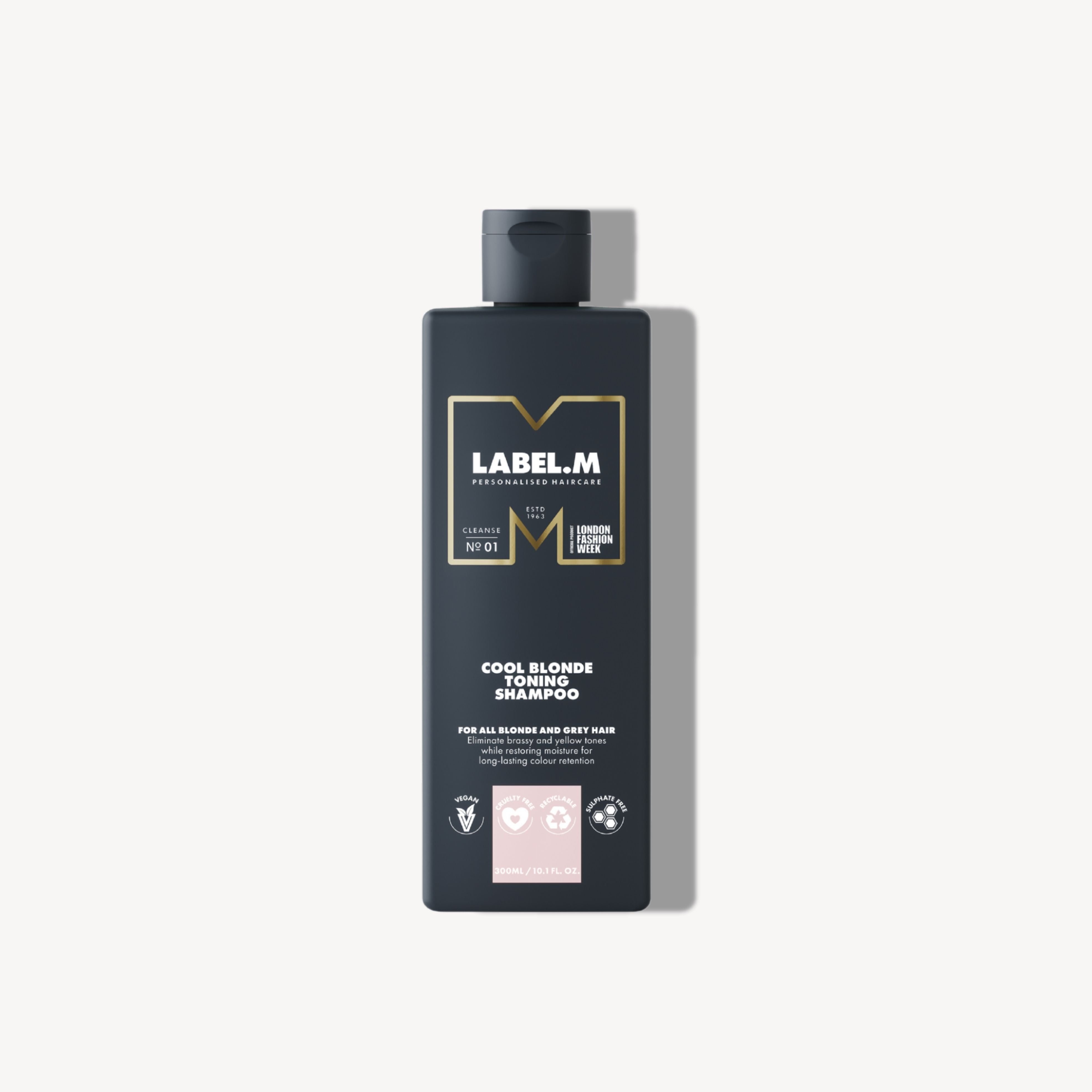LABEL.M Cool Blonde Toning Shampoo
