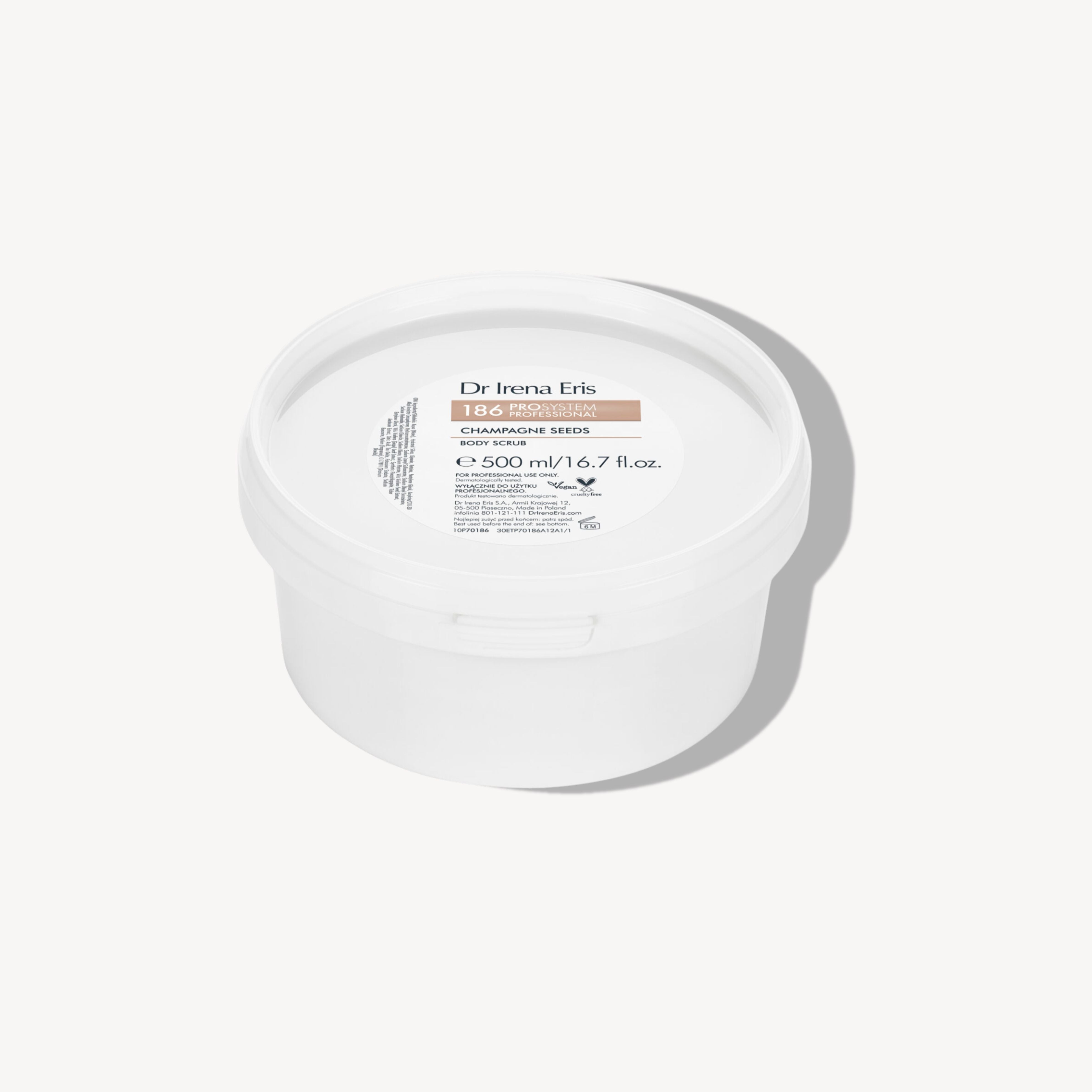 DR IE P186 Champagne Seeds Body Scrub 500 ml