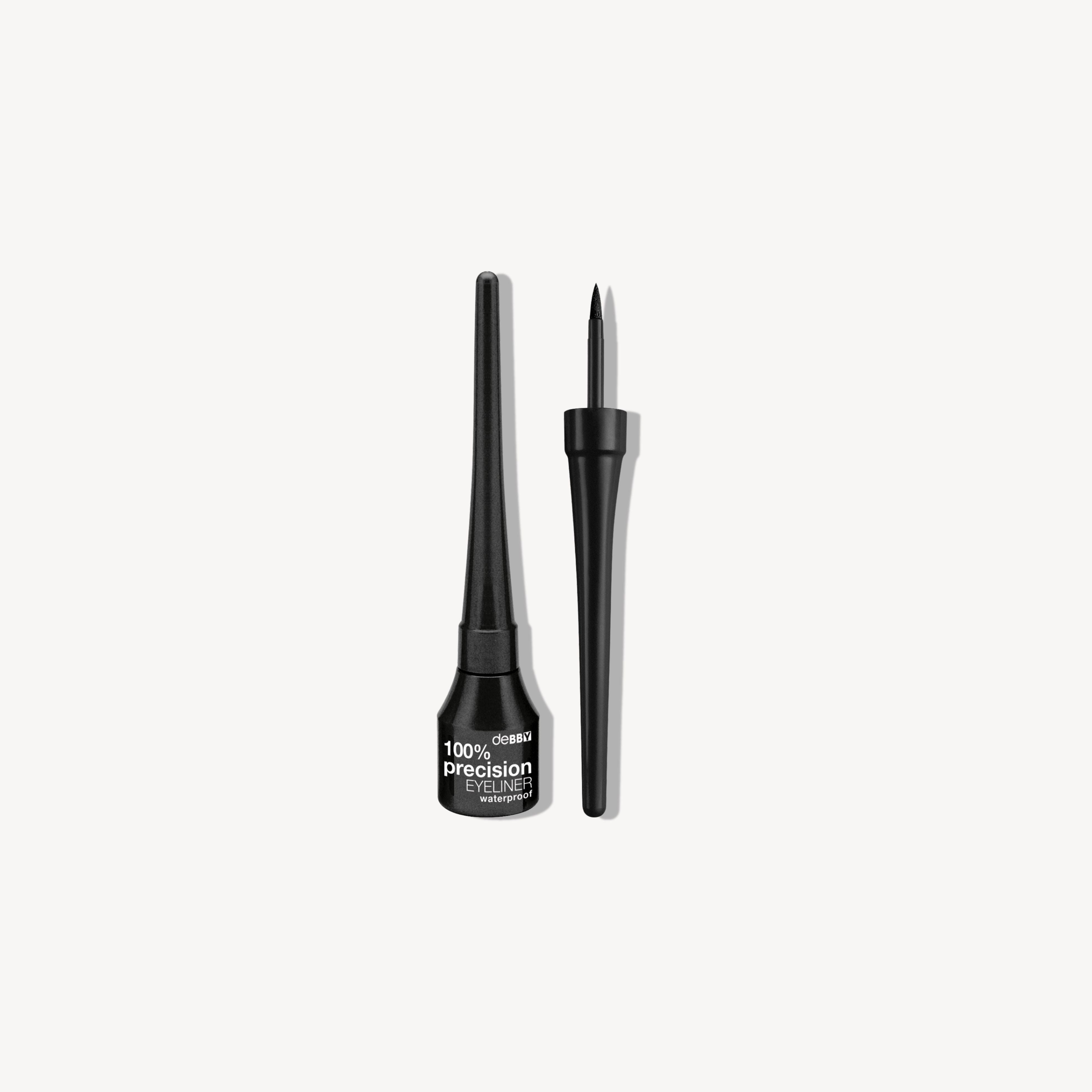 Debby 100% Precision Waterproof Eyeliner, Black