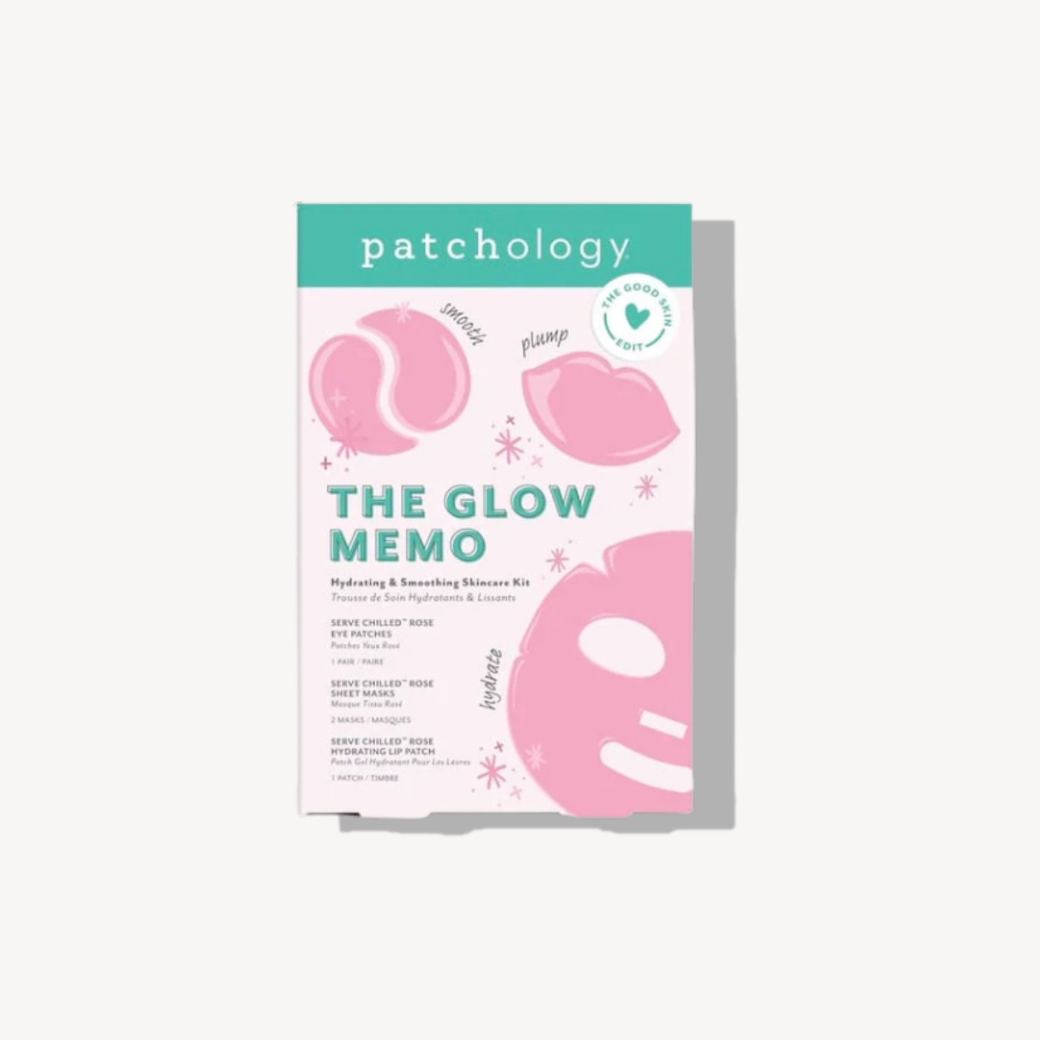 Patchology The Glow Memo Skincare Kit