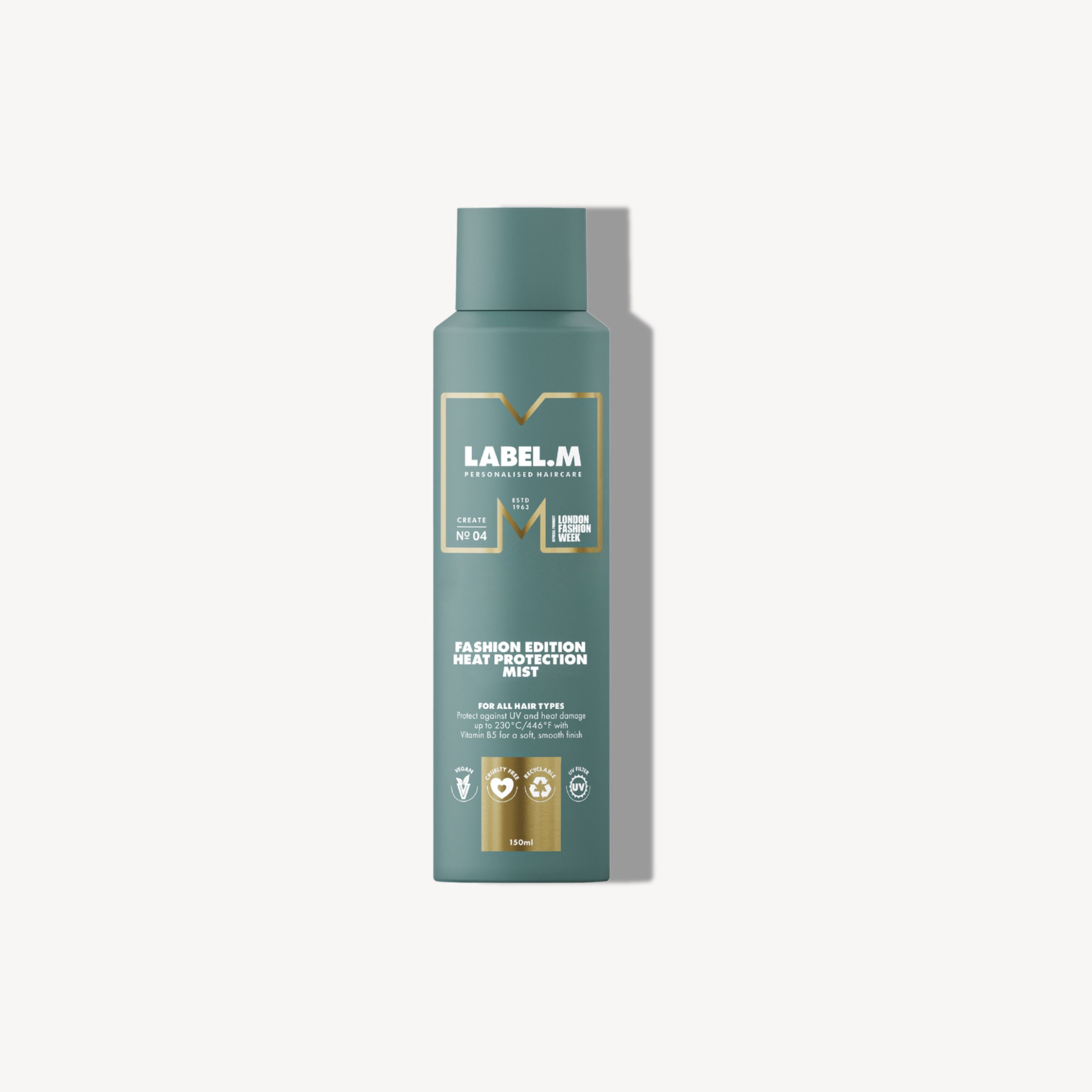 LABEL.M Fashion Edition Heat Protection Mist 150ml new