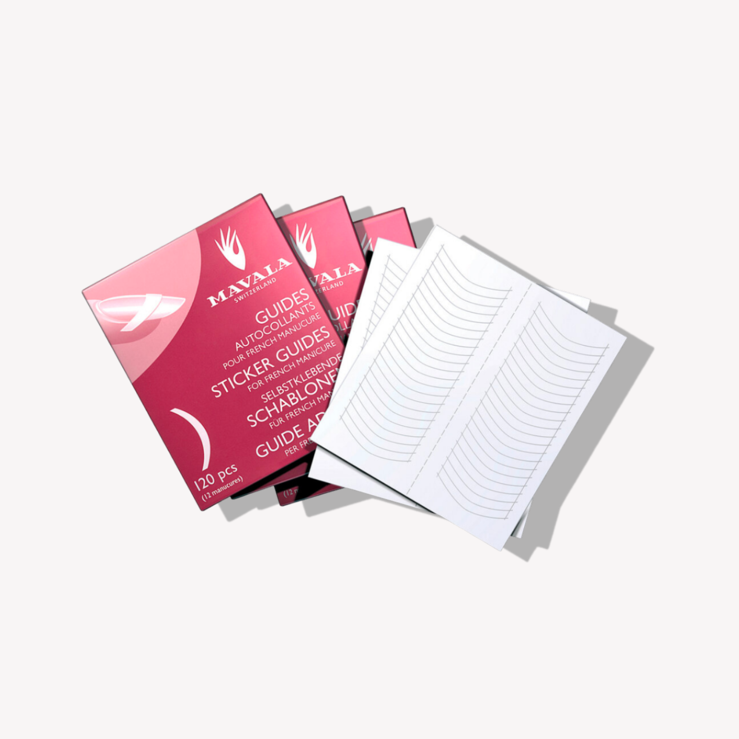 Mavala Sticker Guides for French Manicure 120 st.