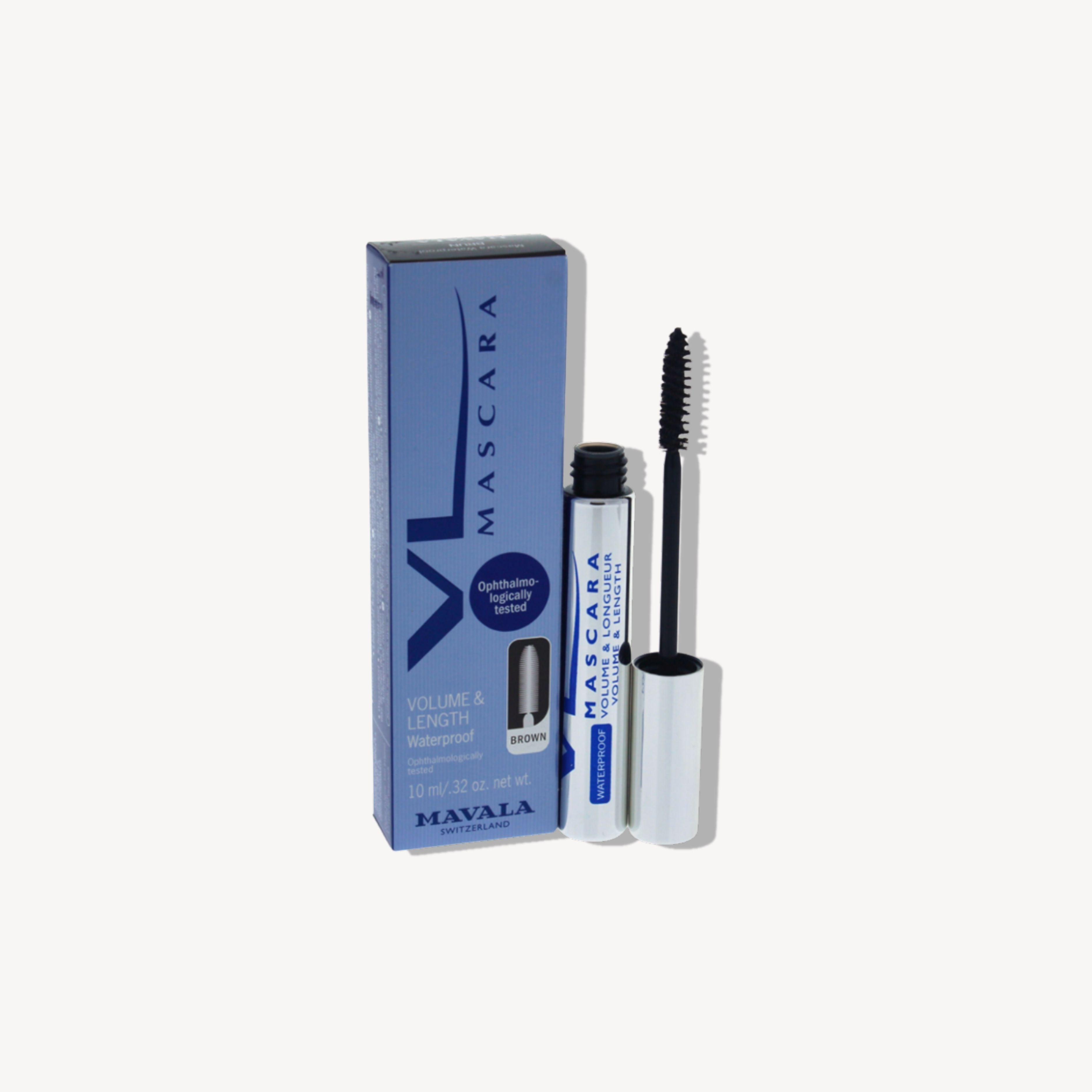 Mavala Mascara Volume & Length Waterproof 2, Brun