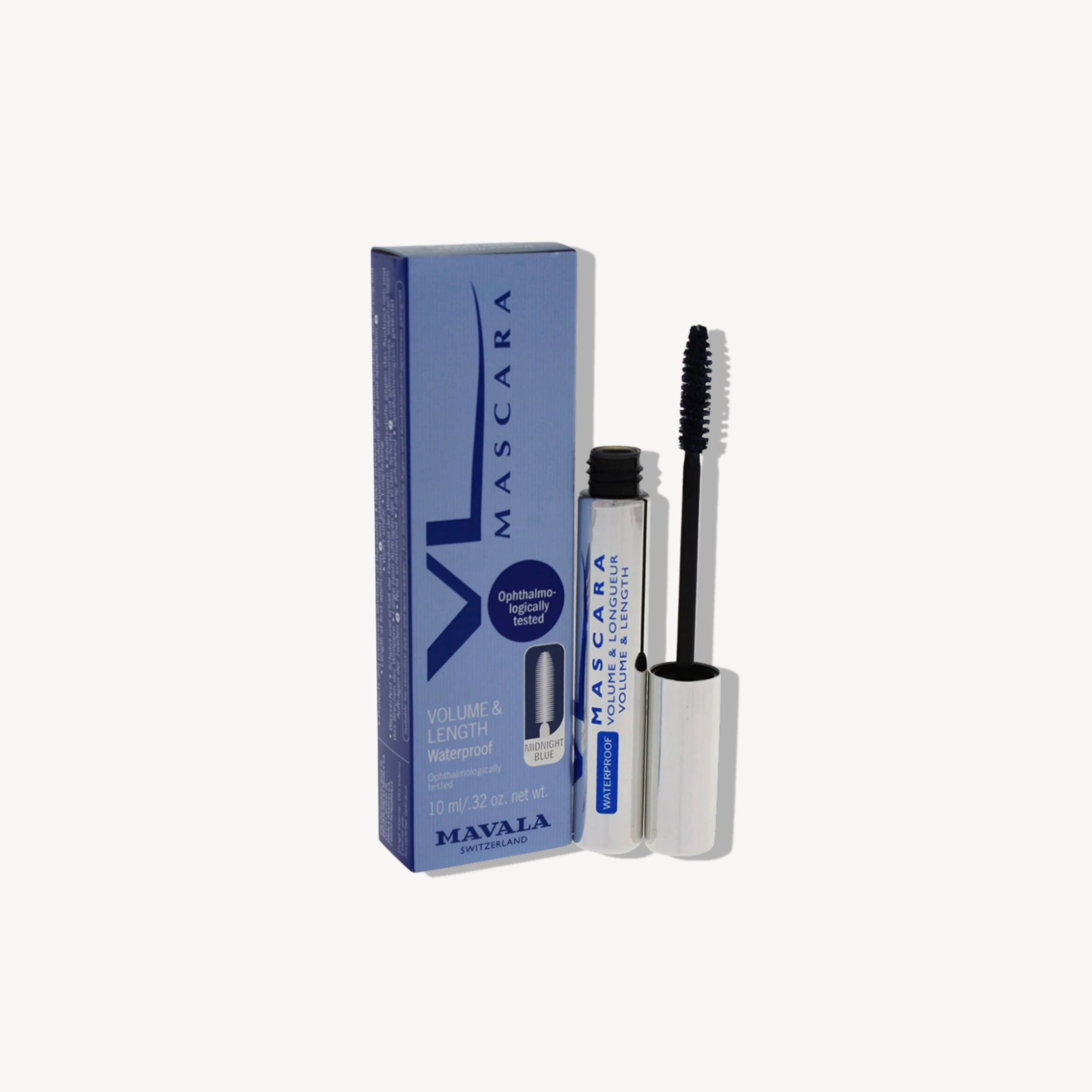 Mavala Mascara Volume & Length Waterproof 3, Bleu Minuit