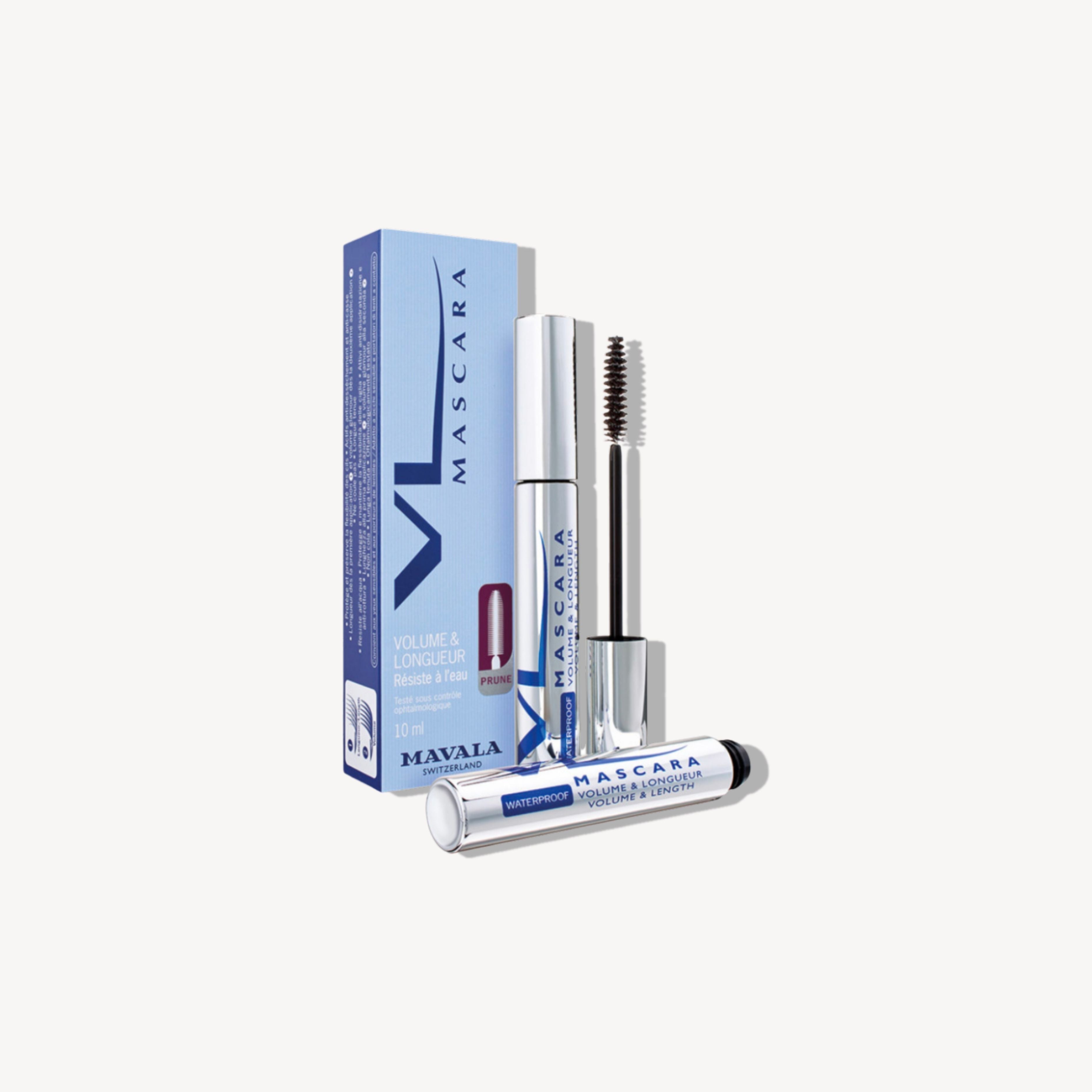 Mavala Mascara Volume & Length Waterproof 4, Prune