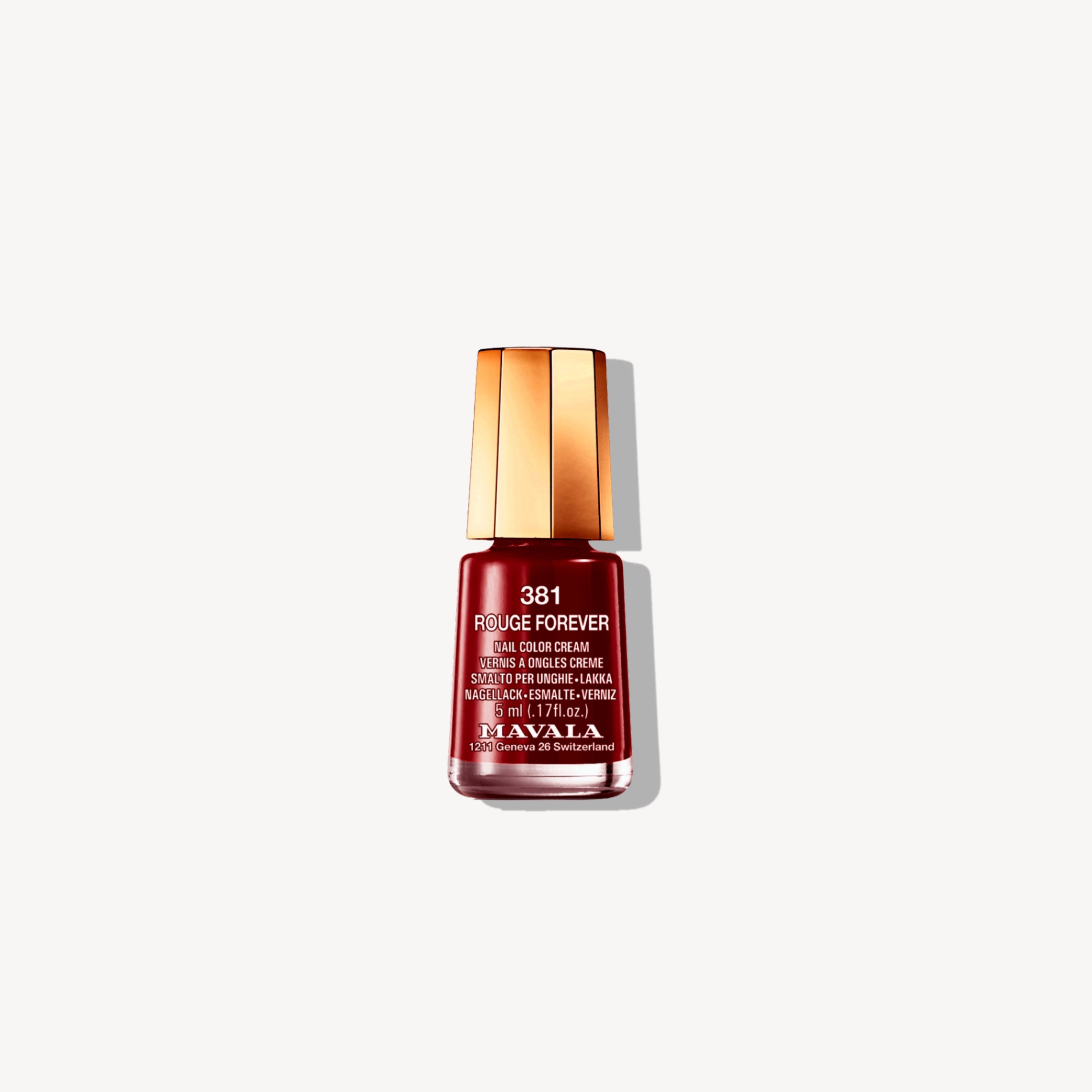Mavala Mini Color 381, Rouge Forever 5 ml