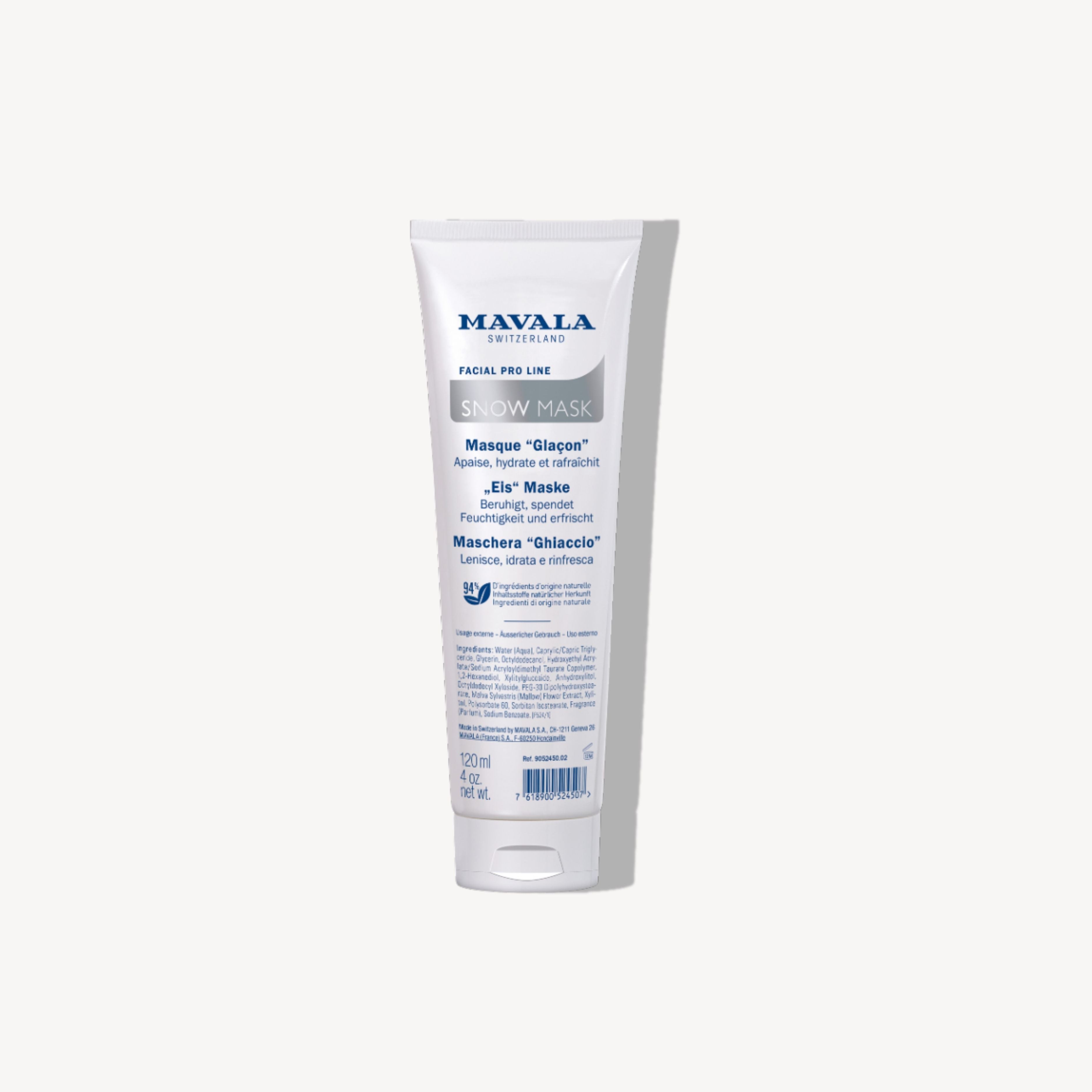Mavala PROF. AQUA+ Snow Mask 120 ml