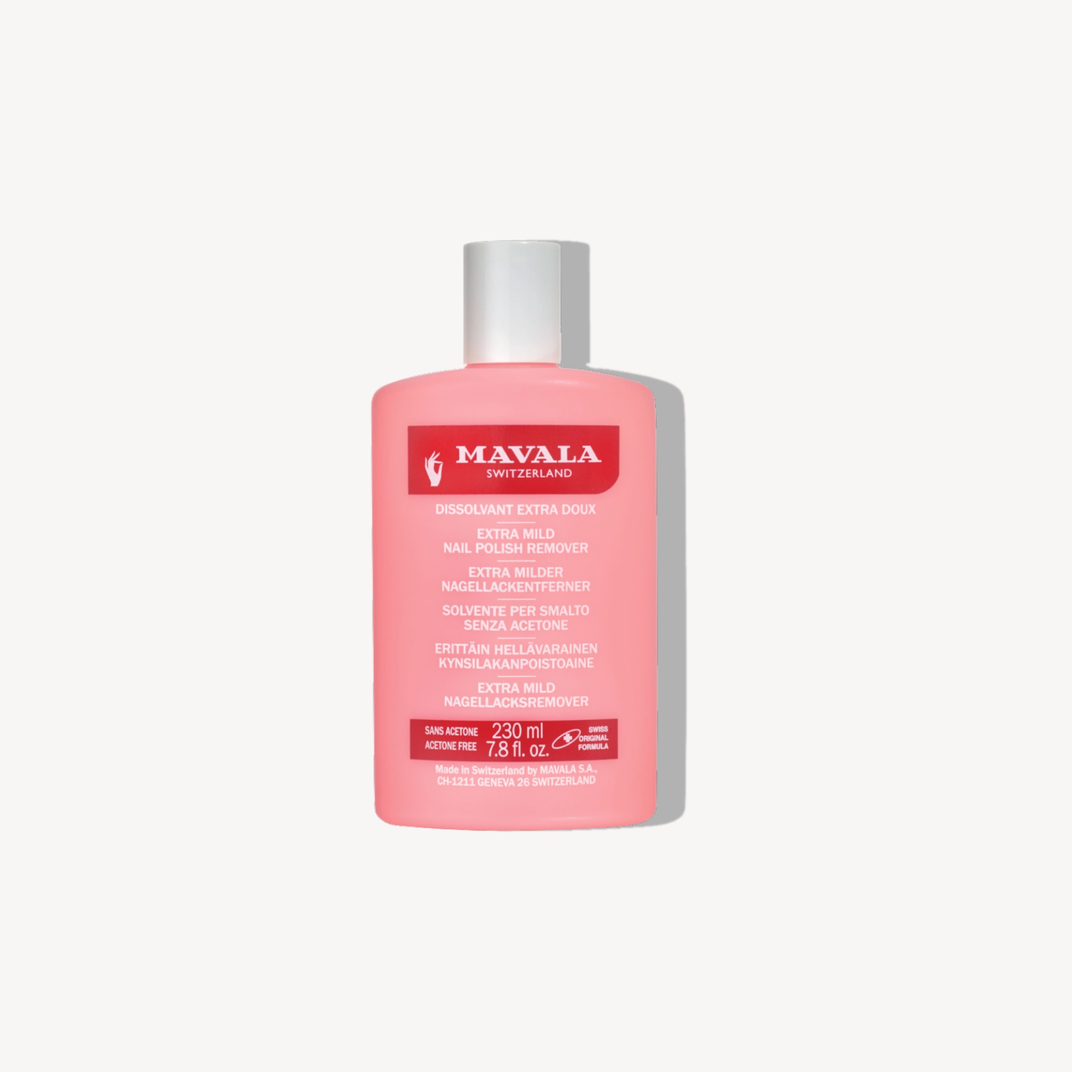 Mavala PROF. Nail Polish Remover Pink 230 ml