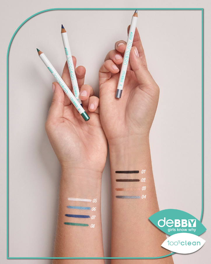 Debby 100% Clean Eyeliner & Kajal Pencil