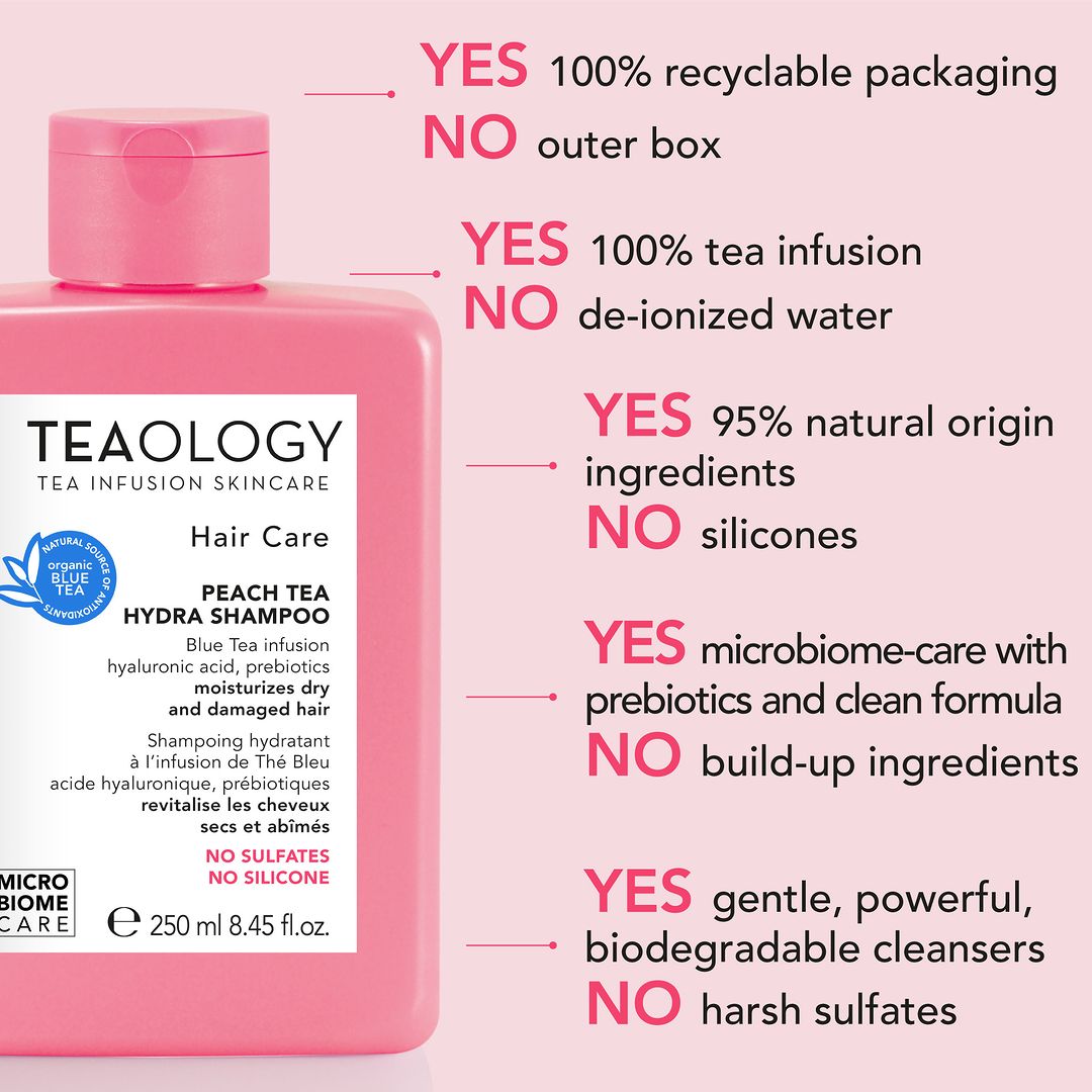 Teaology Peach Tea Hydra Shampoo 250 ml
