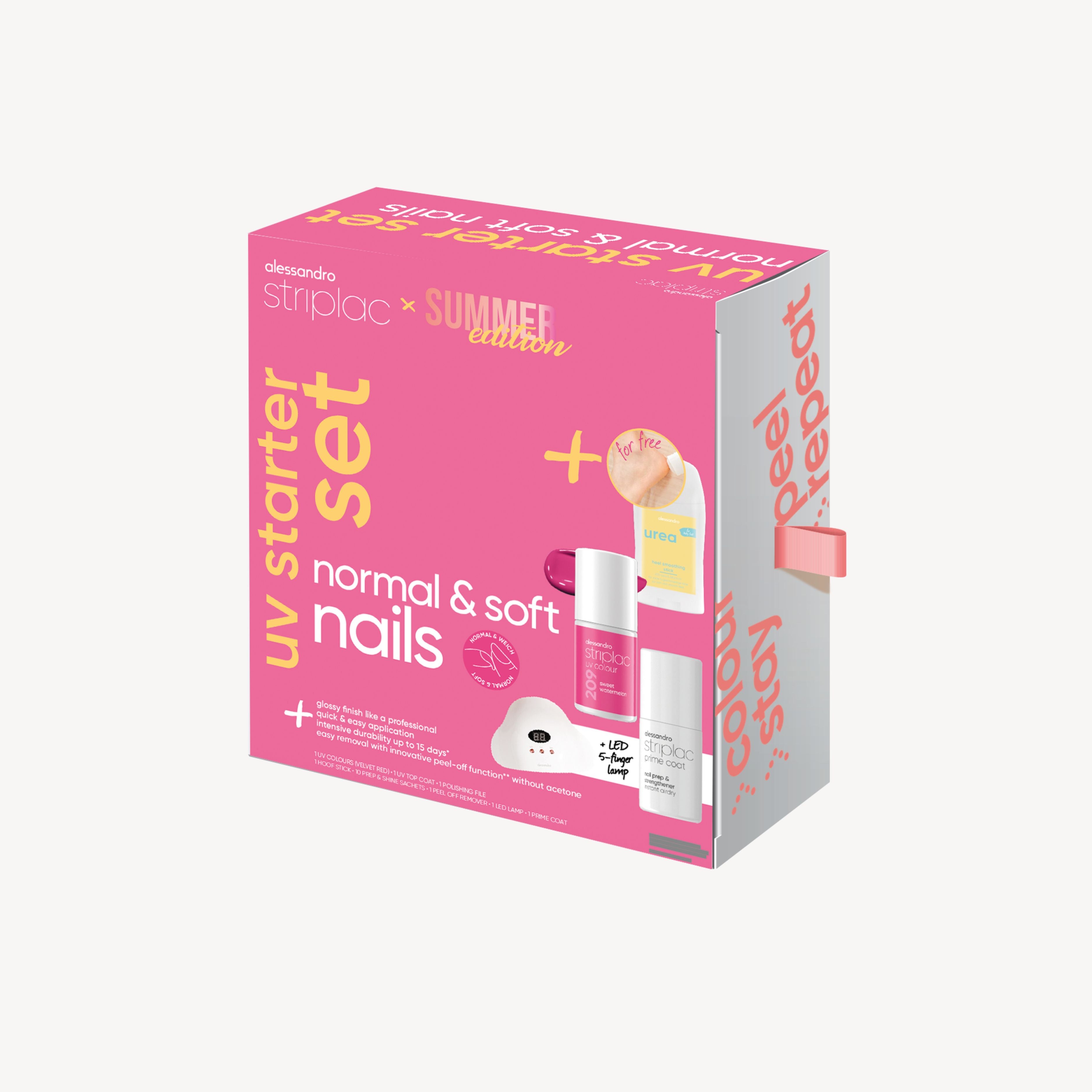 Alessandro Striplac UV Starter Set SUMMER Normal & Soft Nail