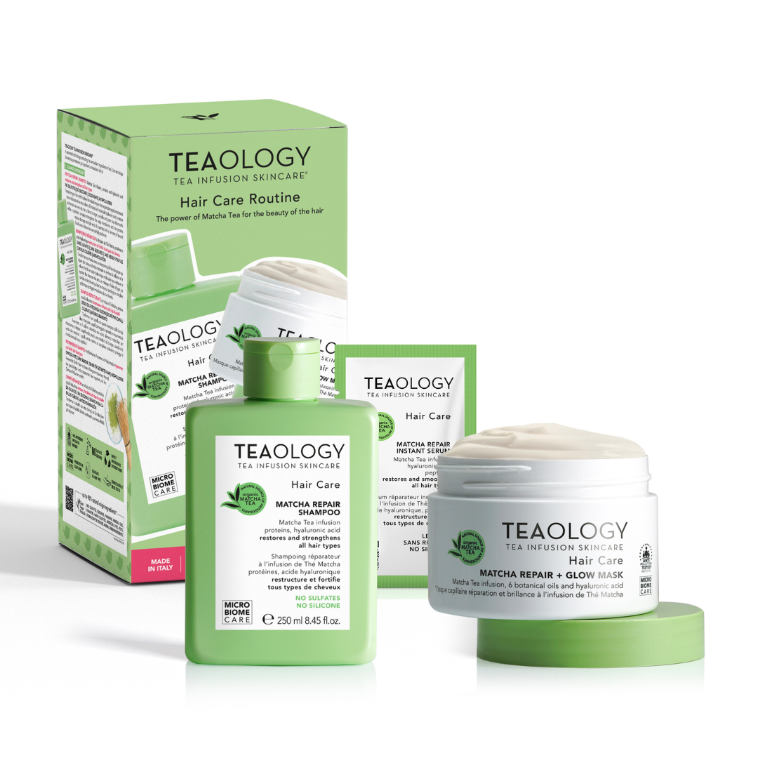 Teaology Matcha Repair Hair Care Routine Set