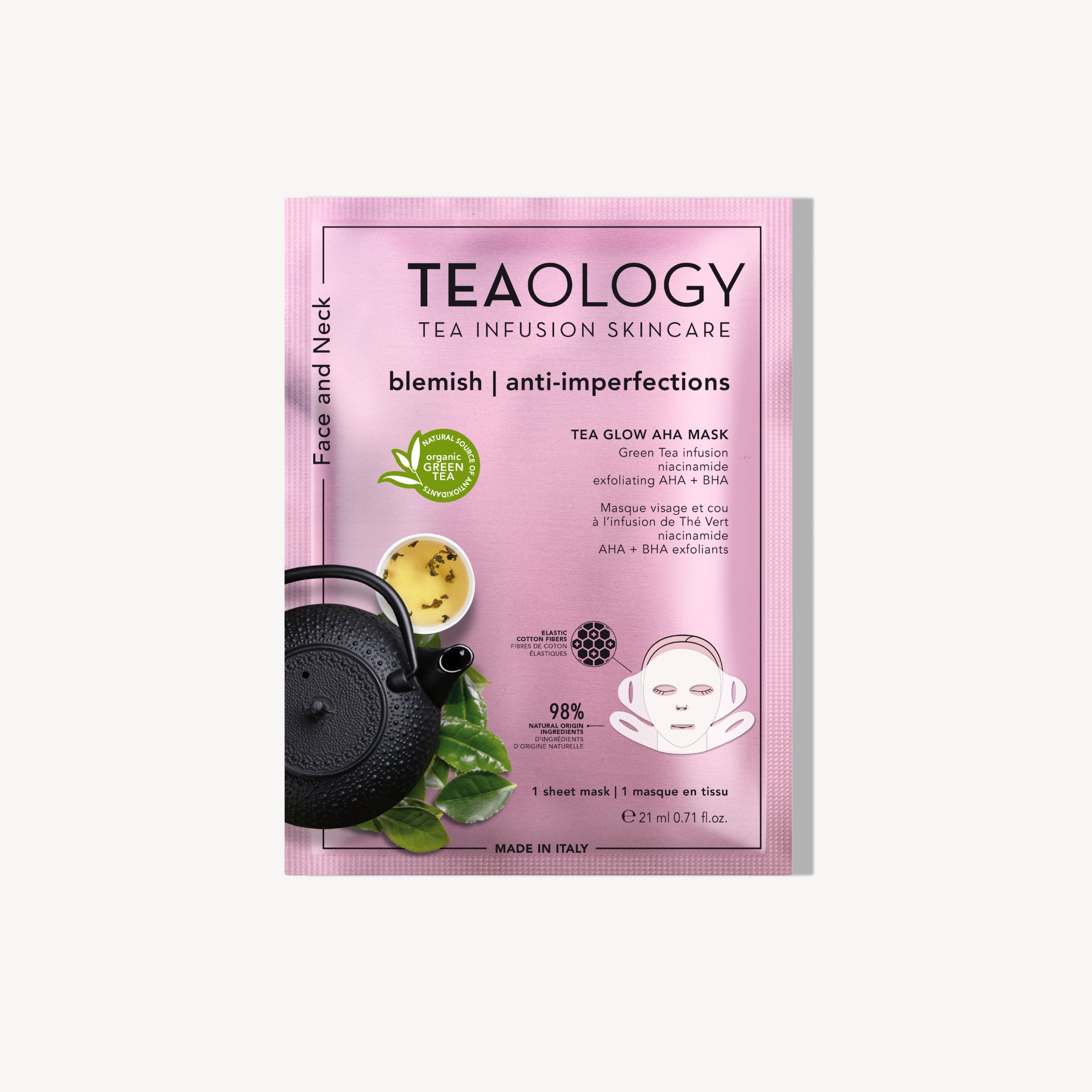 Teaology Tea Glow AHA Mask 21 ml