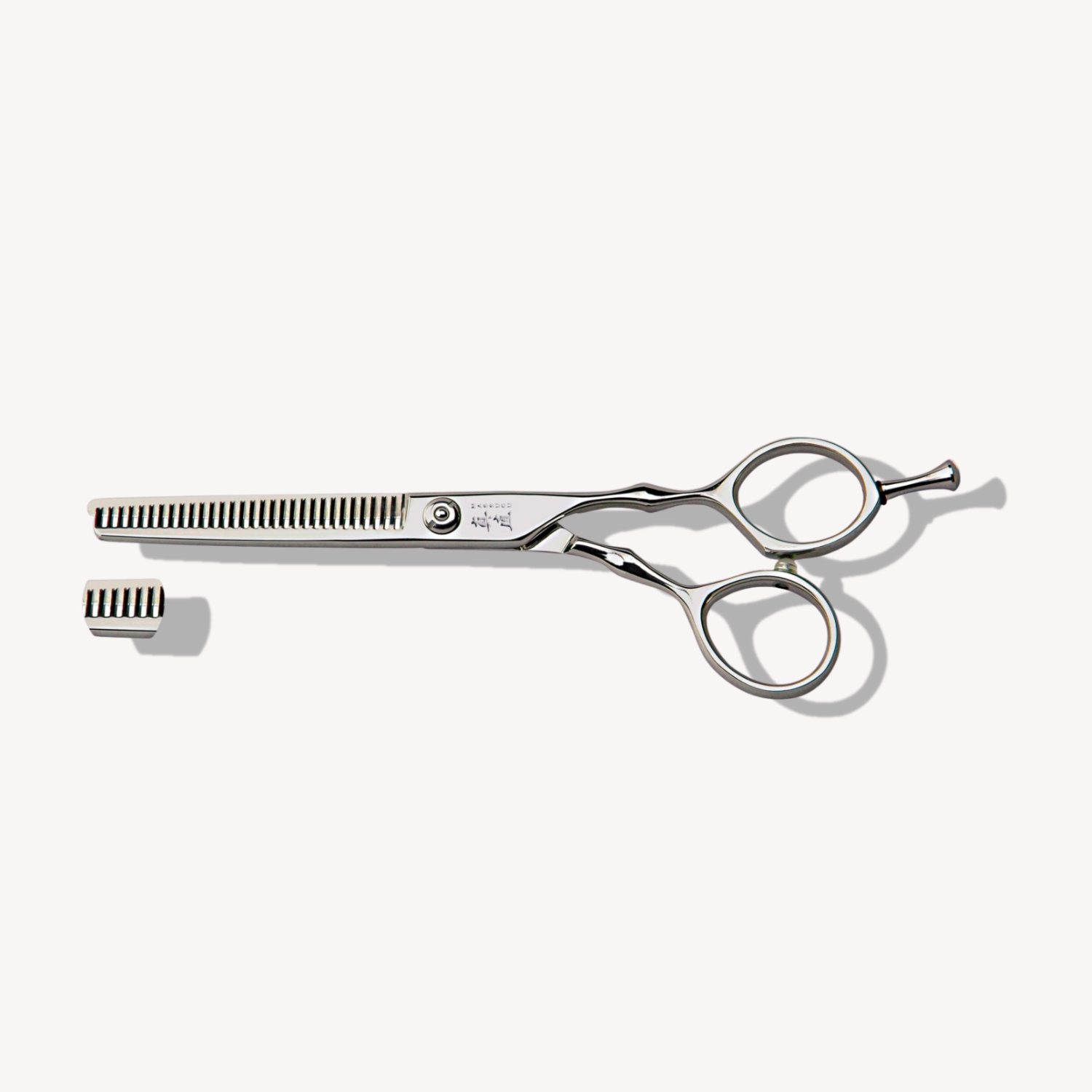 MASSUGU Thinning scissor 5.5inch slightly ergonomic teeth up