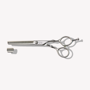 MASSUGU Thinning scissor 5.5inch slightly ergonomic teeth up