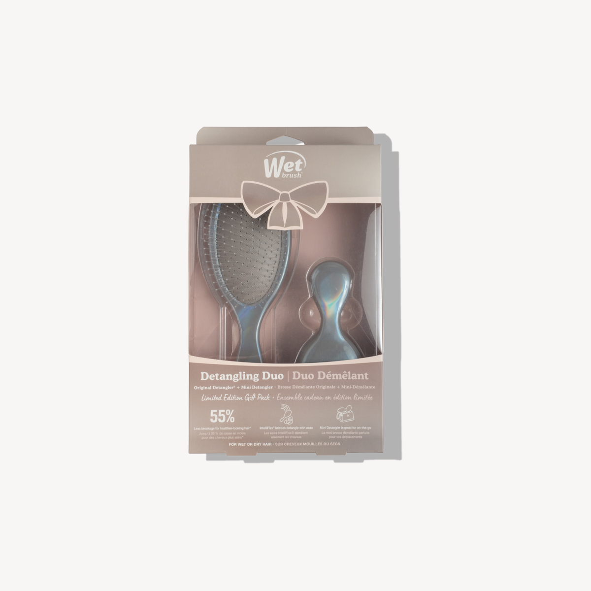 Wetbrush RETAIL Holiday Kit Chrome
