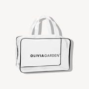 Olivia Garden Bag Black PVC (Transparent)